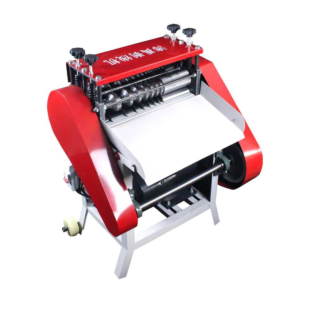 폐전선 탈피기 모터 전자동 산업용 케이블 피복기 1.5kw 이미지 6