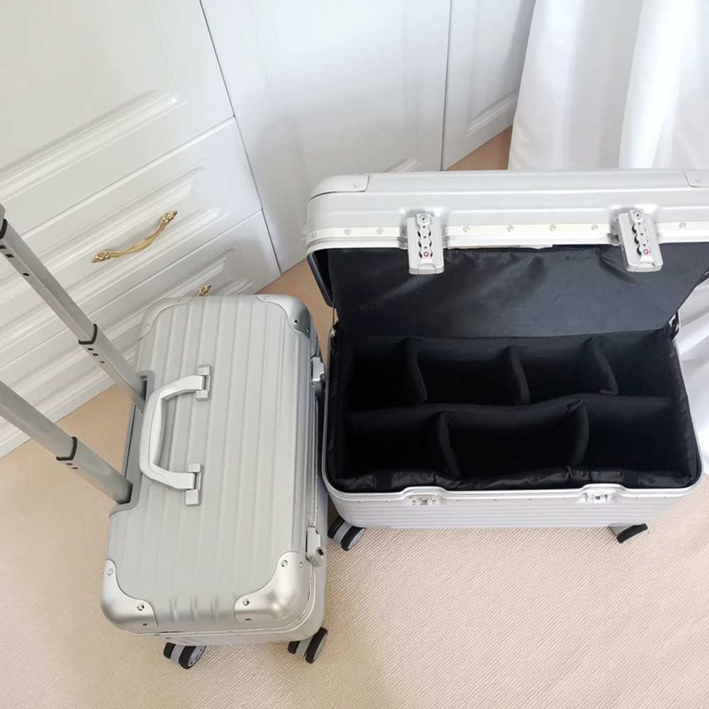 가로 캐리어 공항 미술 여행 용품 카메라 화구 장비 가방 16인치 - 상품 이미지