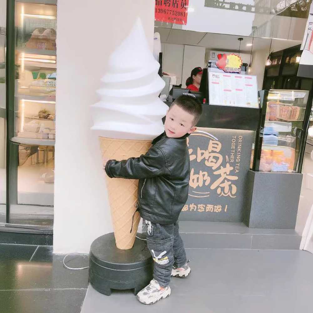 아이스크림 모형 LED 홍보 업소용 용품 장식 디스플레이 A - 상세 이미지 5