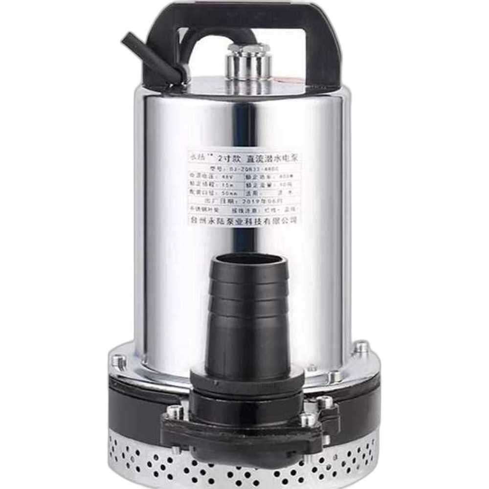 수중 펌프 수족관 2인치 잠수 배터리 농업용 양수기 12V 300W - 상품 이미지