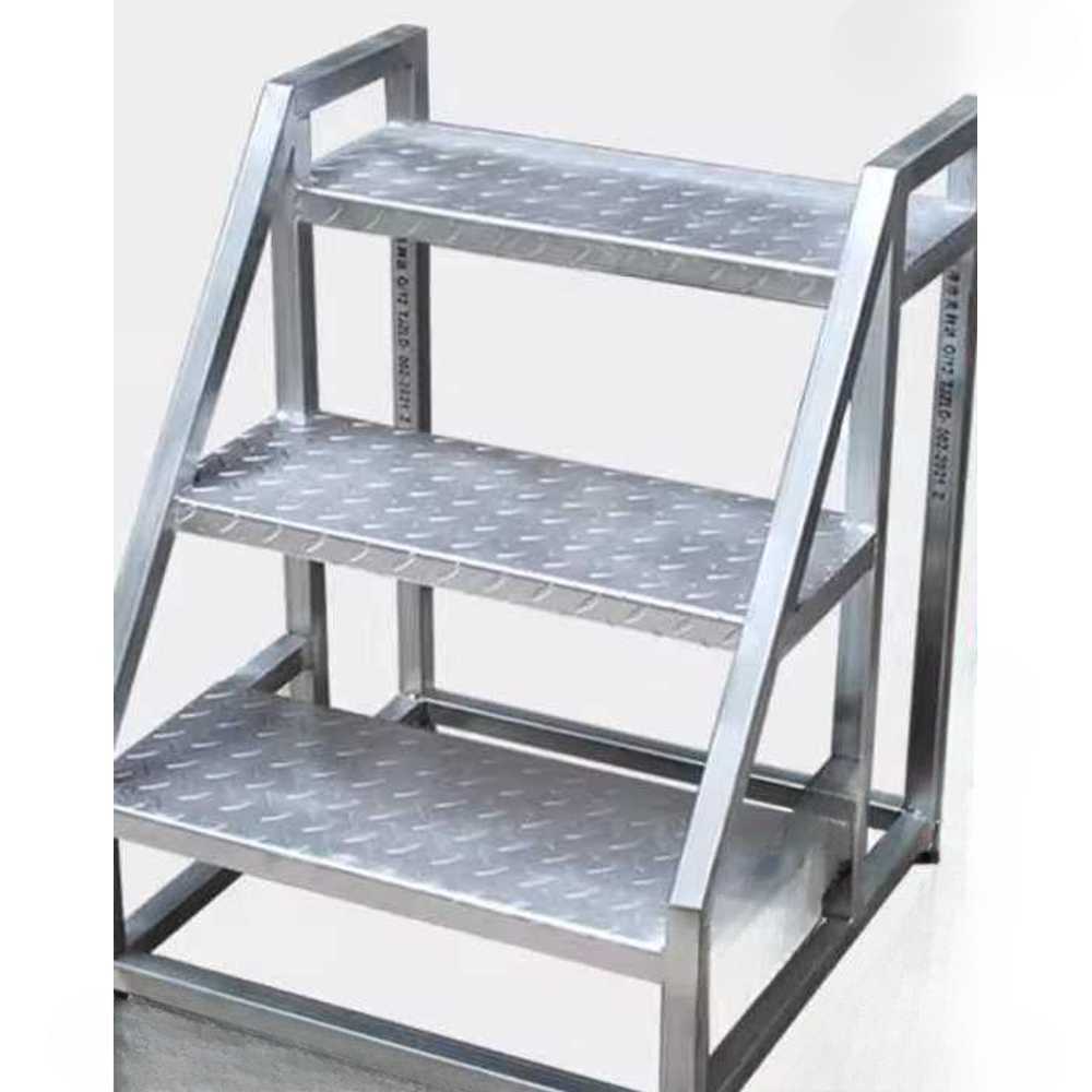 3단 철제계단 사다리 산업용 창고 작업 발판 디딤대 70cm - 상품 이미지