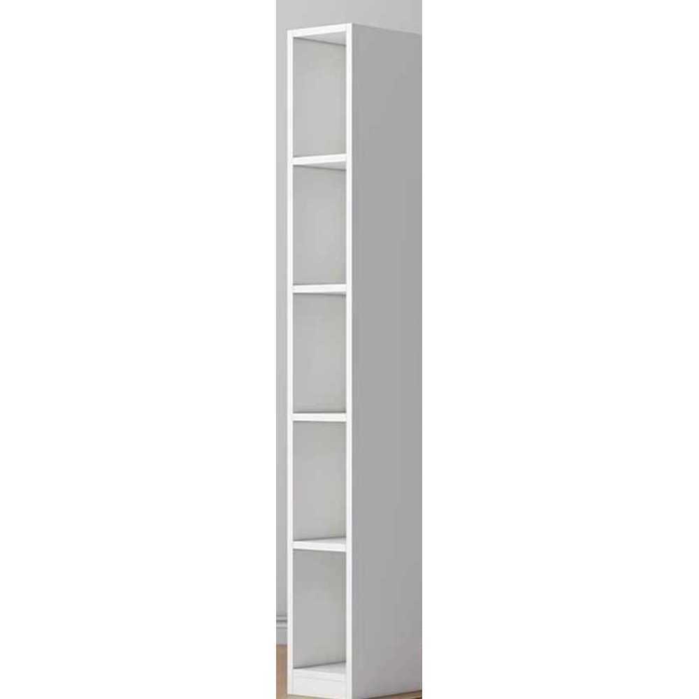틈새 수납장 3단 원목 거실 서재 선반 슬림 책장 20x25x180cm - 상품 이미지
