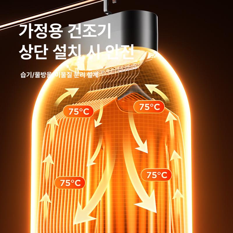 가정용 소형 접이식 아기옷 수납 손세탁기 그레이 카푸다 건조기 - 상세 이미지 2