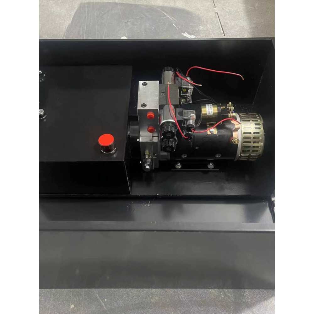 유압펌프 실린더 트럭 전기 리프팅 전원장치 12V 2.2kW 4L - 상세 이미지 5