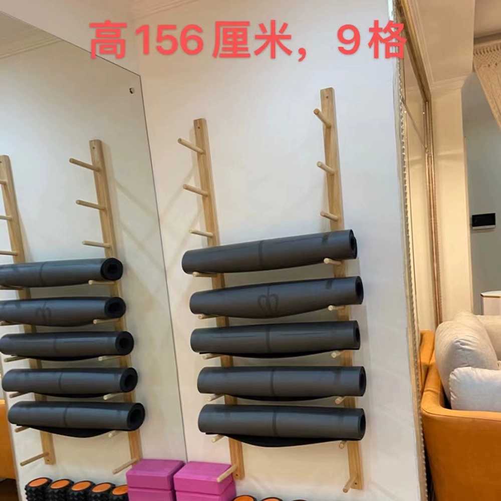 요가매트 벽걸이 거치대 필라테스 요가 폼롤러 정리대 이미지 6