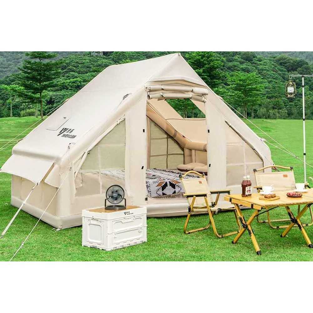 방수 캠핑 텐트 옥스퍼드천 가족 나들이 피크닉 에어텐트 - 상품 이미지