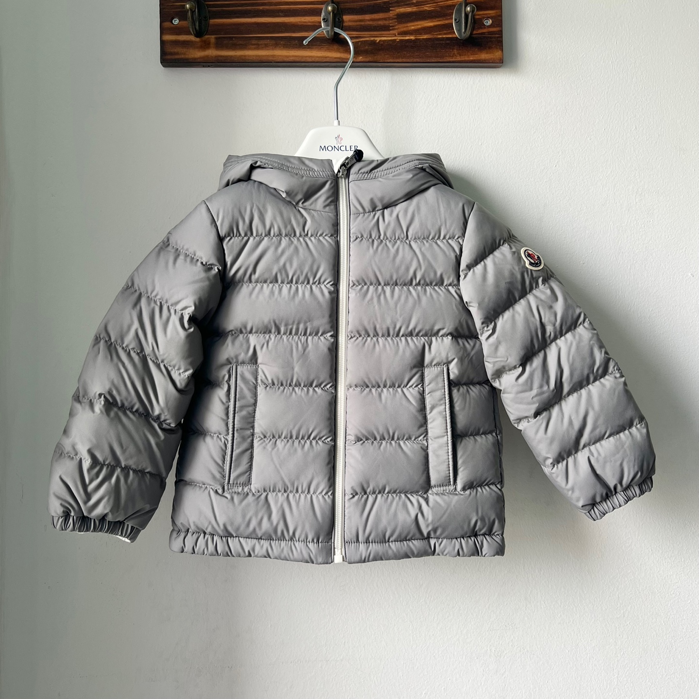 26FW 몽클레르 베이비 BRANNOCK 다운 패딩 네이비 차콜 1A00025597YW 이미지 7