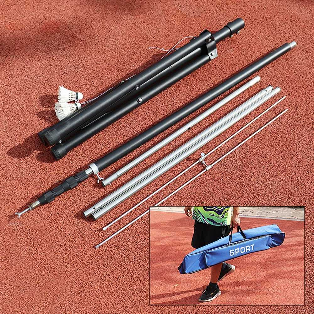셀프 배드민턴 장치 스윙 리바운드 연습 훈련대 1.2-1.6m - 상세 이미지 5