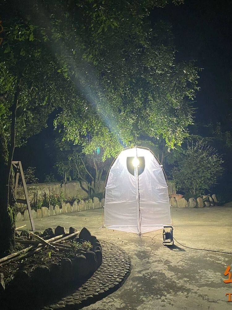 등화채집 포충망 곤충채집 세트 야간채집 LED 장비 텐트 - 상세 이미지 4