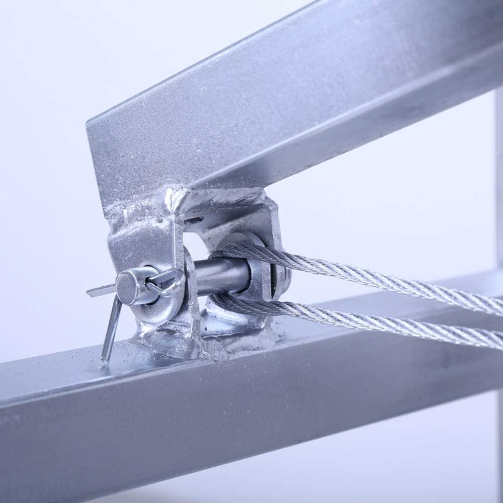 우마 사다리 접이식 일자사다리 도배 작업 안전 발판 120x30 이미지 7