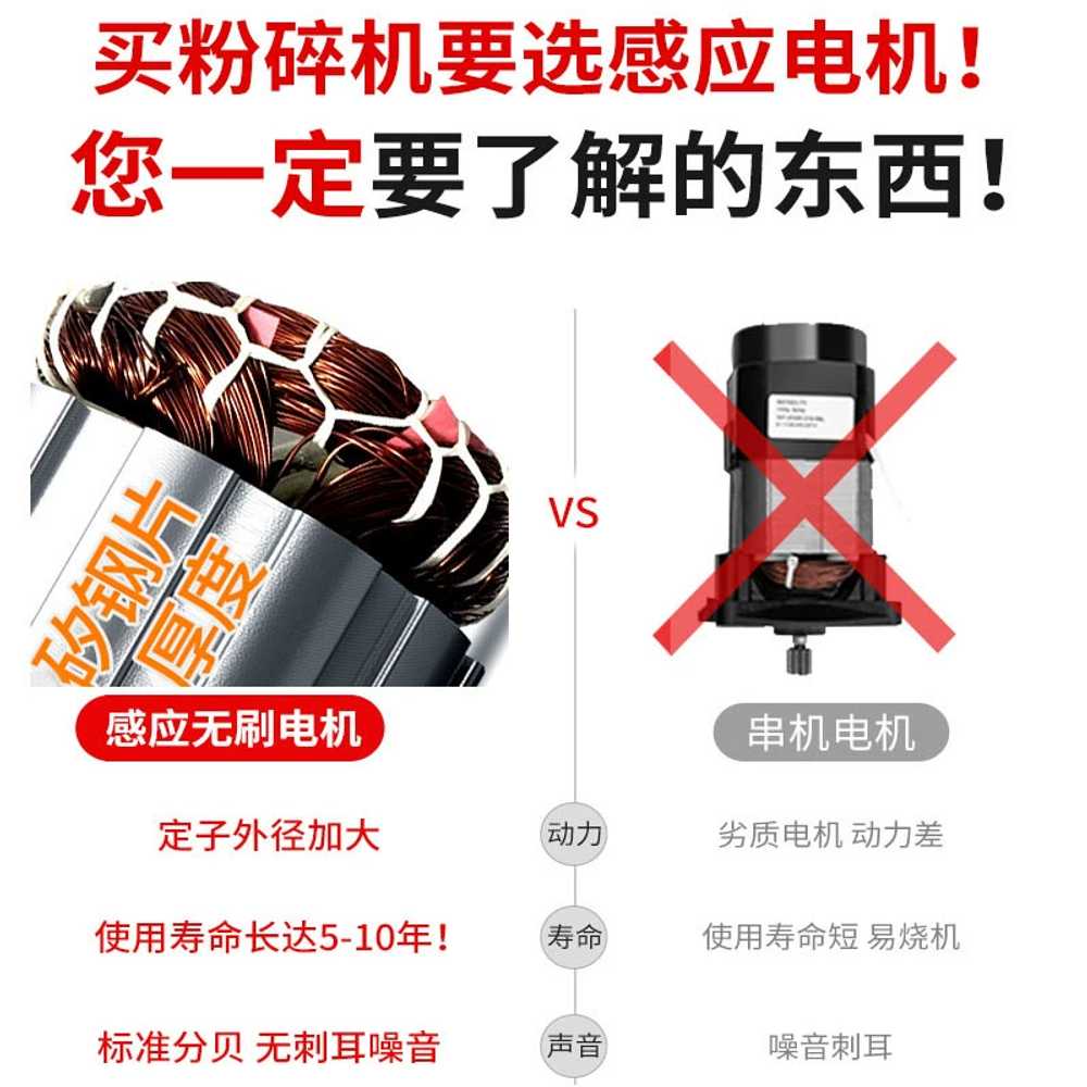 잡곡 분쇄기 제분기 한약 한약재 분말 그라인더 믹서 1800W 이미지 6