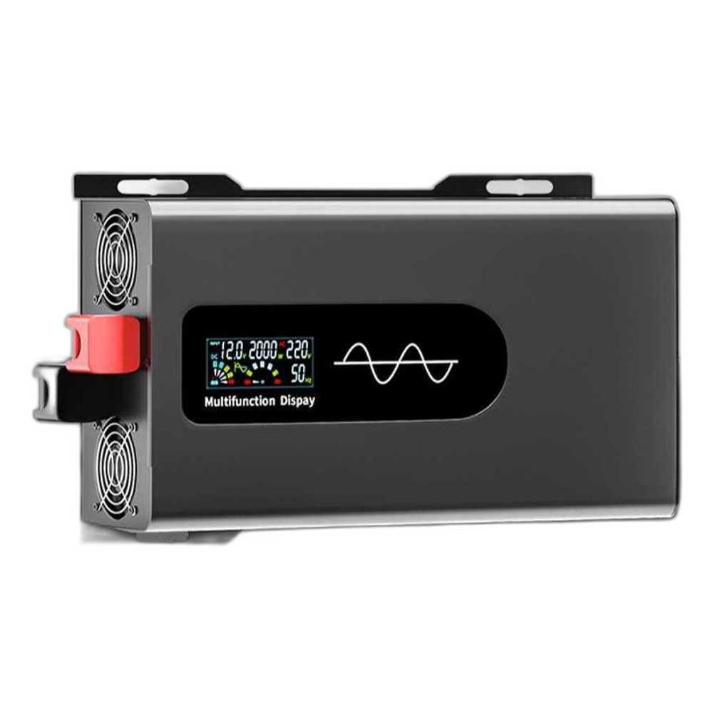 순수정현파 고출력 인버터 차박 캠핑용 차량용 배터리 12V 6500W - 상품 이미지