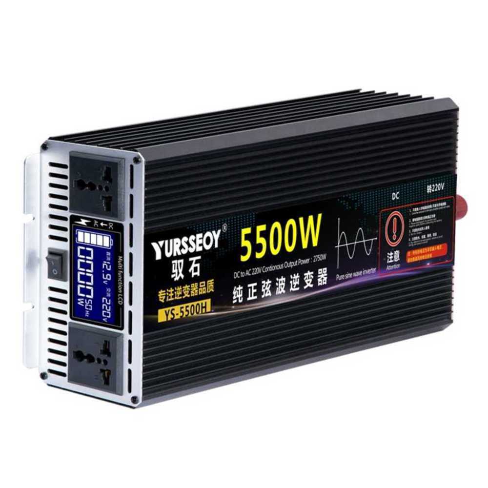 트럭 인버터 순수 정현파 사인파 자동차 고효율 차박 4000W 12V - 상세 이미지 2