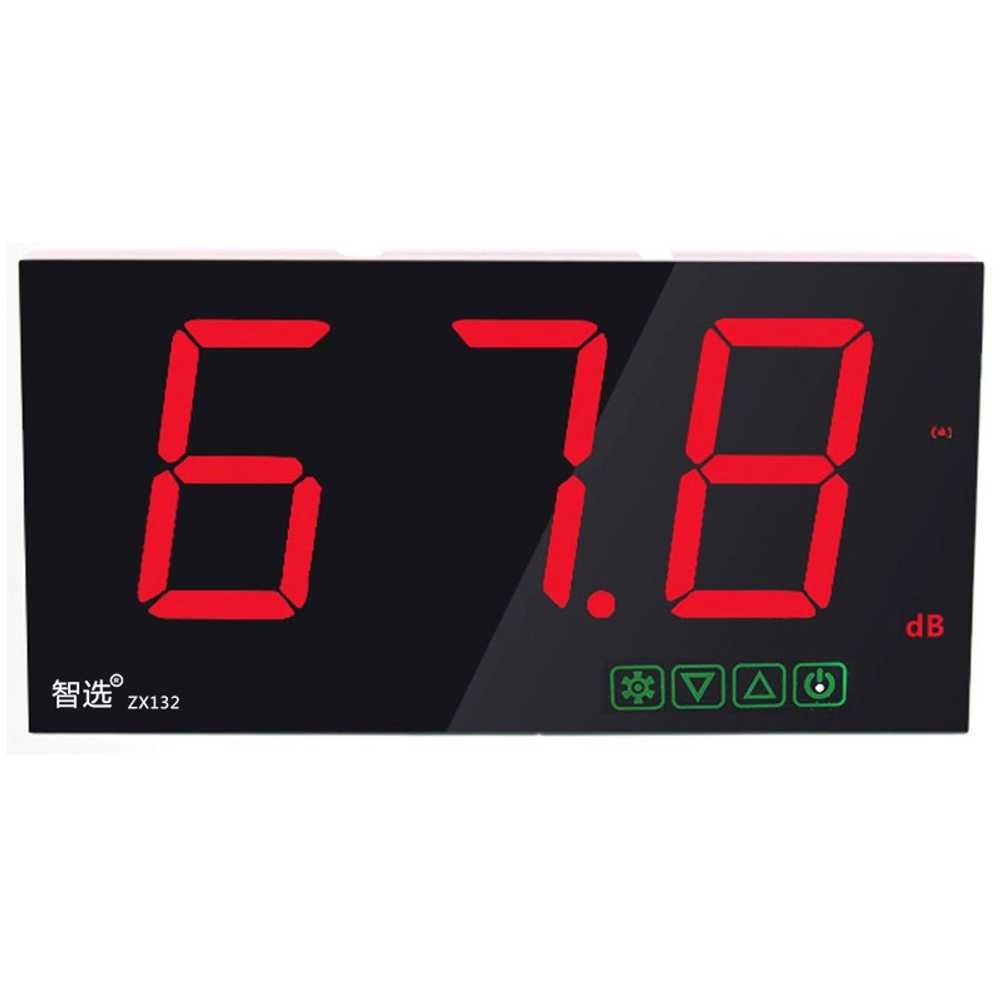 데시벨 측정기 벽걸이 건설현장 소음 측정 전광판 ZX132 - 상세 이미지 4