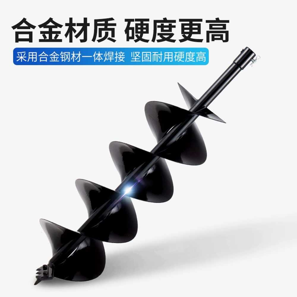땅파기드릴 비트 날 굴착기 항타기 나선형 12cm 양면 합금 - 상세 이미지 5