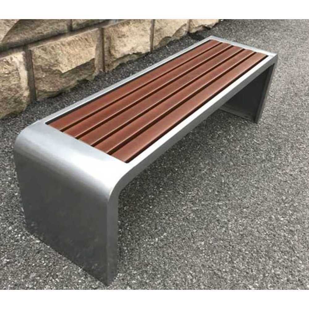 야외 벤치 카페 인테리어 펜션 공원 테라스 장의자 100CM - 메인 이미지
