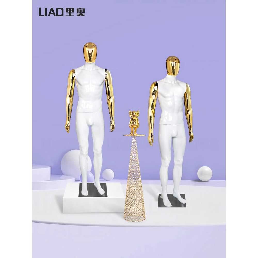 남성 마네킹 매장 의류 스포츠 전신 피팅용 전시 도구 - 상세 이미지 4
