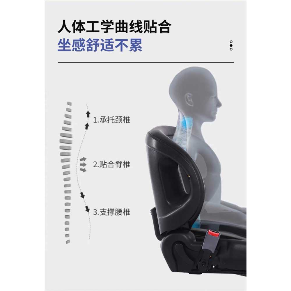 지게차 의자 좌석 농기계 중장비 운전석 교체용 시트 고정 2점식 - 상세 이미지 3