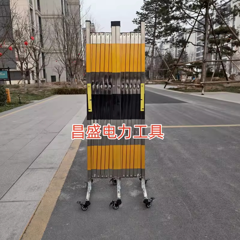 스테인레스 자바라 바리게이트 공장 학교 대문 펜스 1.2x 2m - 상세 이미지 5