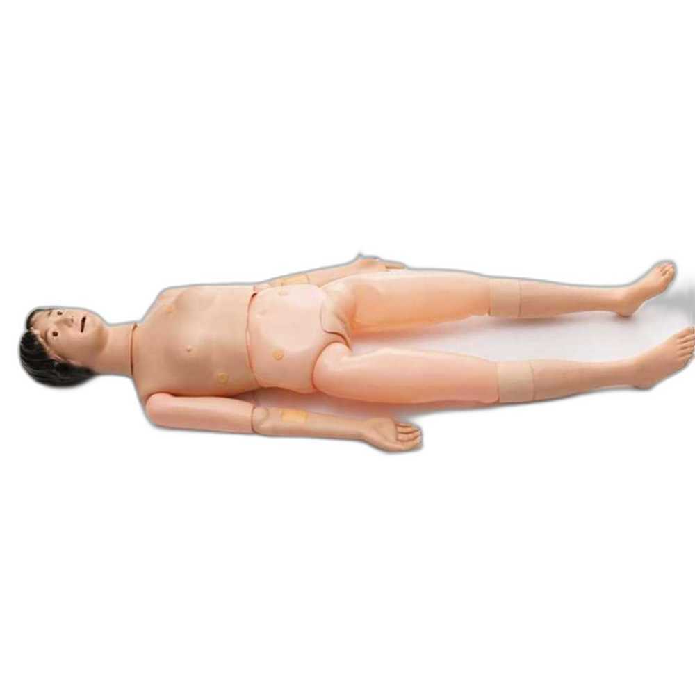 실습용 전신 마네킹 카테터 삽관 연습 간호 교육 모형 여성 고무밴드 - 상품 이미지