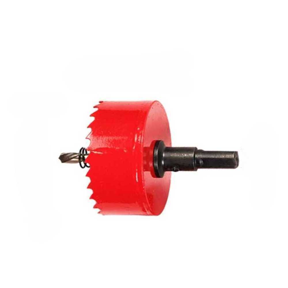 목공 홀 오프너 홀컷터 홀쏘 목재 PVC 얇은철판 타공 60mm - 상품 이미지