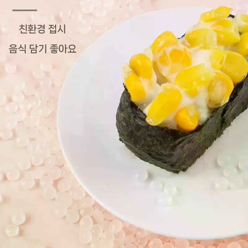 초밥 레일 기차 디저트 턴테이블 스테인리스 회전 전동 3단 세트 - 상세 이미지 5