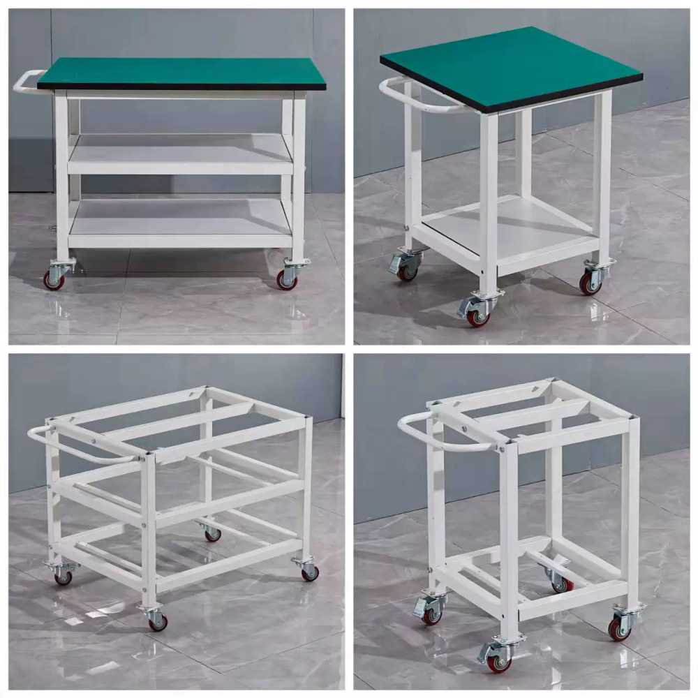 이동식작업대 정전기방지 공구작업 다이 프로파일 책상 60x60x75 - 상세 이미지 4