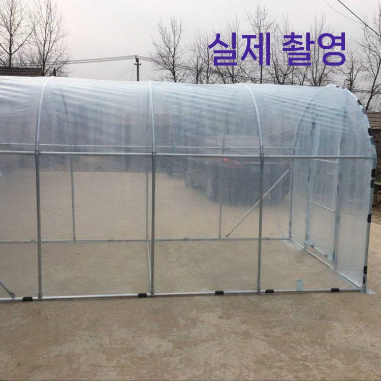 조립식 온실 비닐하우스 가정용 텃밭 소형 농사용 옥상 폭 2m 길이 2m 높이 2m - 상세 이미지 5