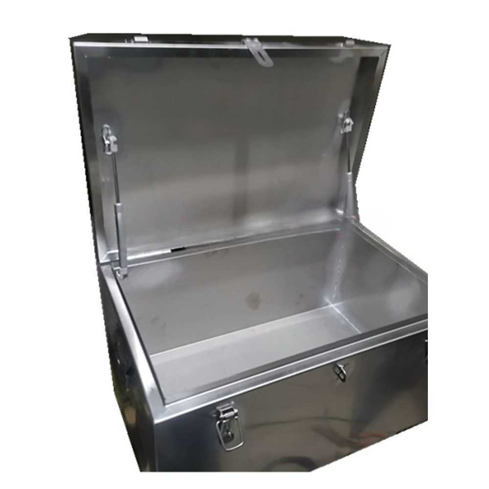 트럭 화물차 공구함 철제 공구통 포터 적재함 보관함 80x35x35 - 상품 이미지