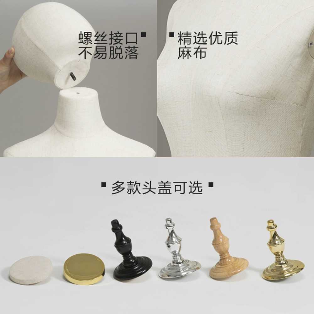 웨딩드레스 마네킹 여성 옷가게 상반신 웨딩샵 마네킨 엔틱보드 - 상세 이미지 3