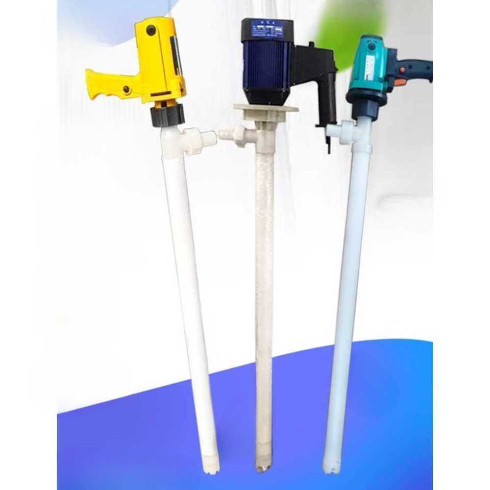 부식방지 오일 펌프 화학 RPP PVDF 급유 이송 전동 60cm 600W - 상세 이미지 2