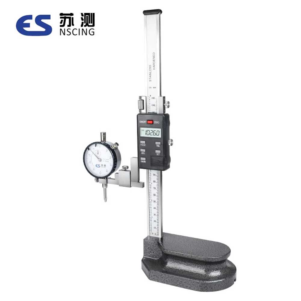 높이 측정 캘리퍼 전자 디지털 높이게이지 마킹 자 200mm - 상세 이미지 3
