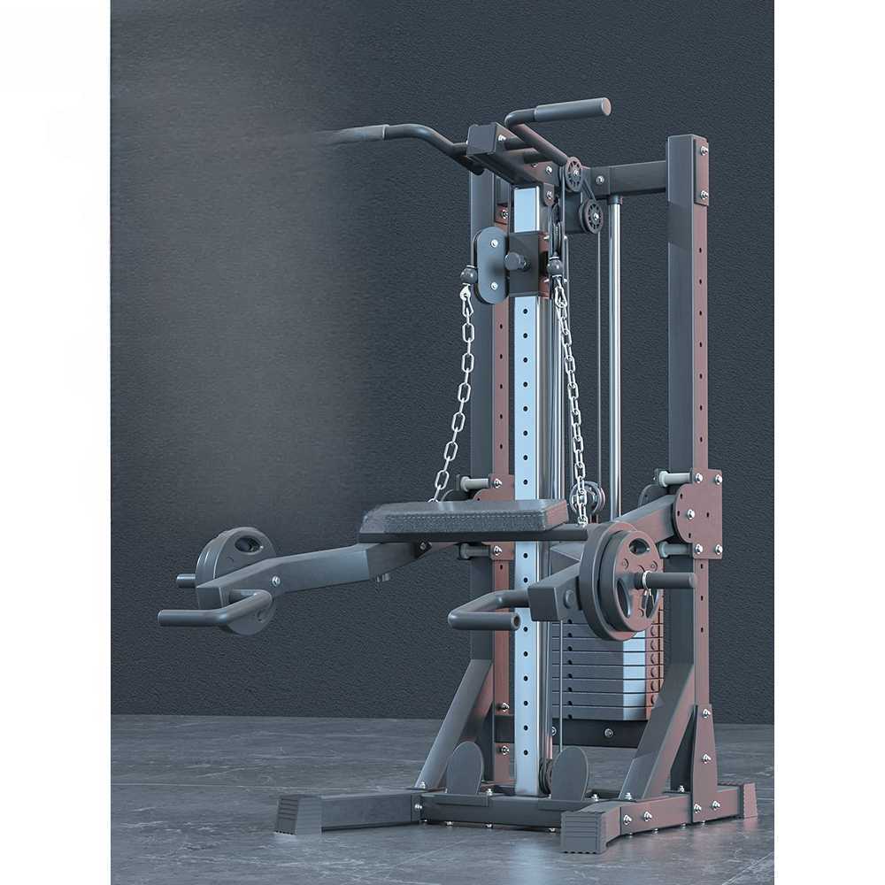 홈짐 케이블머신 멀티랙 벤치프레스 하이 풀 다운 기구 70kg - 상품 이미지