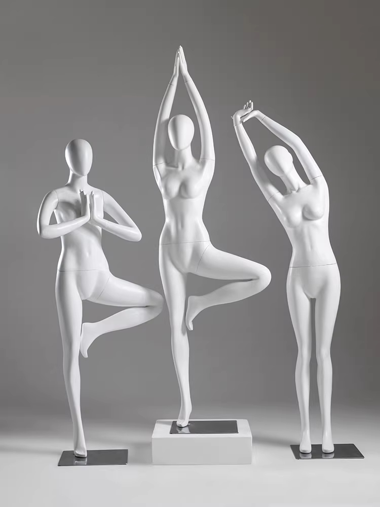 여성 전신 마네킹 여자 요가 필라테스 전신 마네킨 Y+002 - 상세 이미지 5