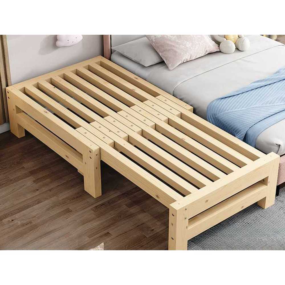 원목 침대 확장 프레임 연결 틈새 침대틀 틈막이 베드 폭 70cm - 상품 이미지
