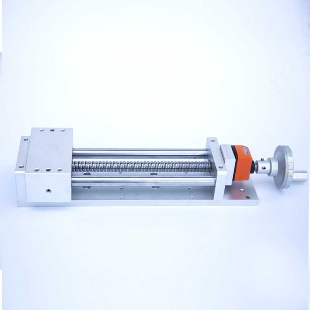 X축 리니어 볼스크류 LM가이드 핸드레일 슬라이드 100mm - 상세 이미지 3