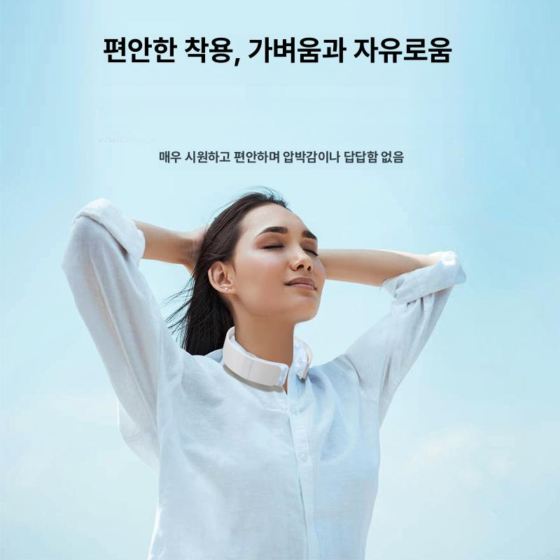 여름용 아이스 넥링 아이스링 아이스넥 아이스목걸이 목걸이 반투명 TPU + PCM - 상세 이미지 4