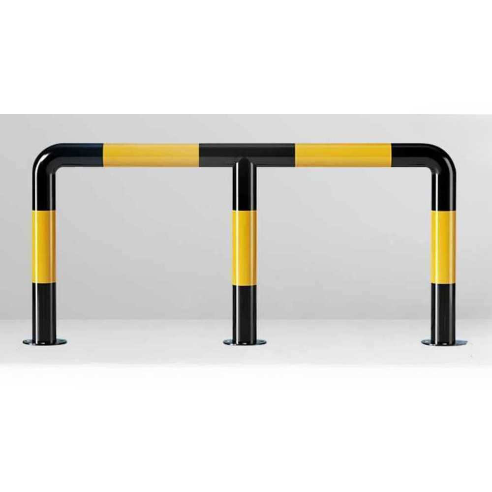 M 볼라드 충돌 방지 차량 주차 차단 입구 경계 76x500x600x1.2 - 상세 이미지 2