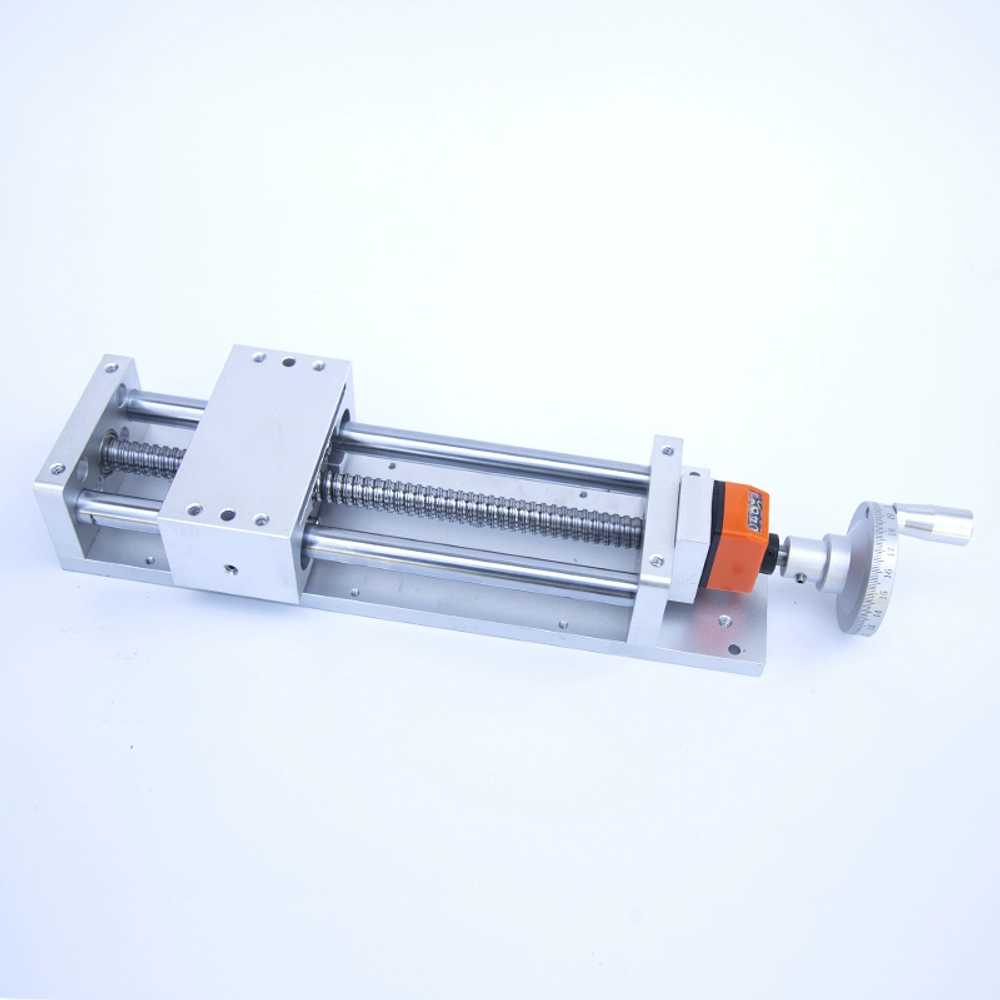 X축 리니어 볼스크류 LM가이드 핸드레일 슬라이드 100mm - 상세 이미지 5
