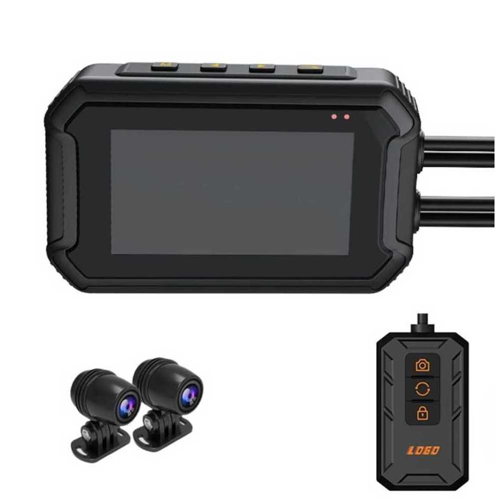 오토바이블랙박스 방수 고화질 더블렌즈 M5 1080+APP - 상세 이미지 2