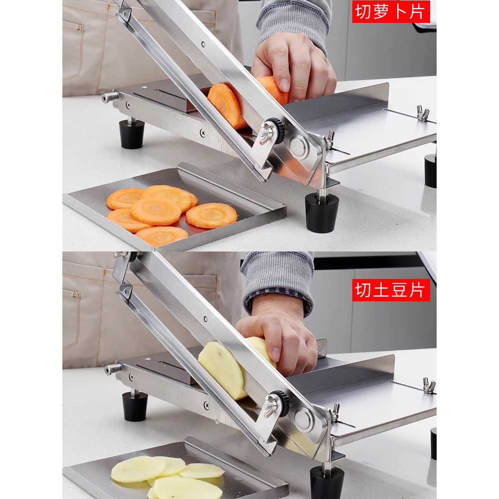 업소용 작두기 떡절단기 국수 냉동식품 음식 슬라이서 이미지 6