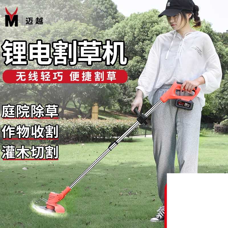 무선 예초기 잡초제초기 전동 충전식 기계 잔디깍기 21V 2.0Ah - 상세 이미지 2