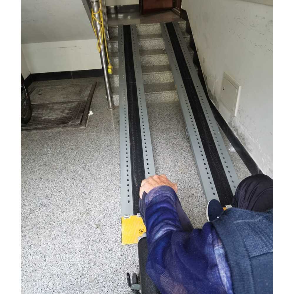 오토바이 경사판 오르막 안전발판 트레일러 진입판 2m - 상세 이미지 4