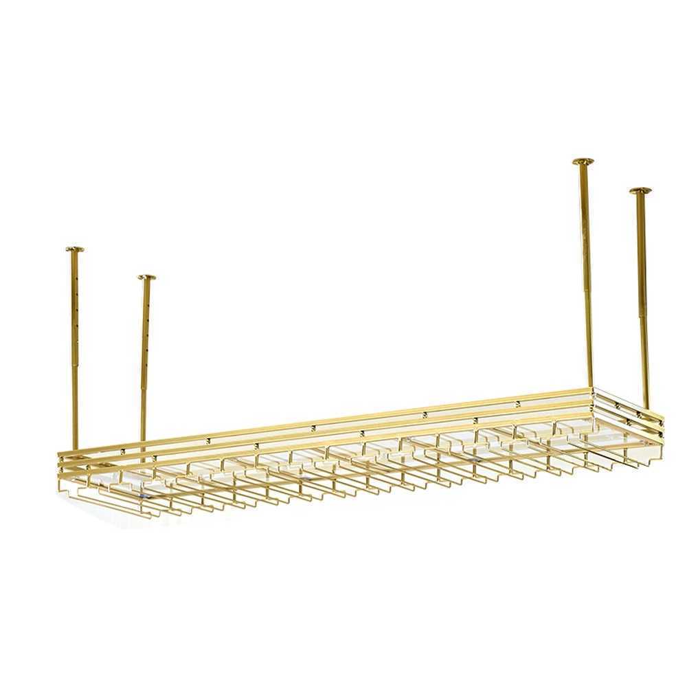 와인잔거치대 업소용 천장 위스키 와인잔걸이 60cm 18K 골드 - 상품 이미지