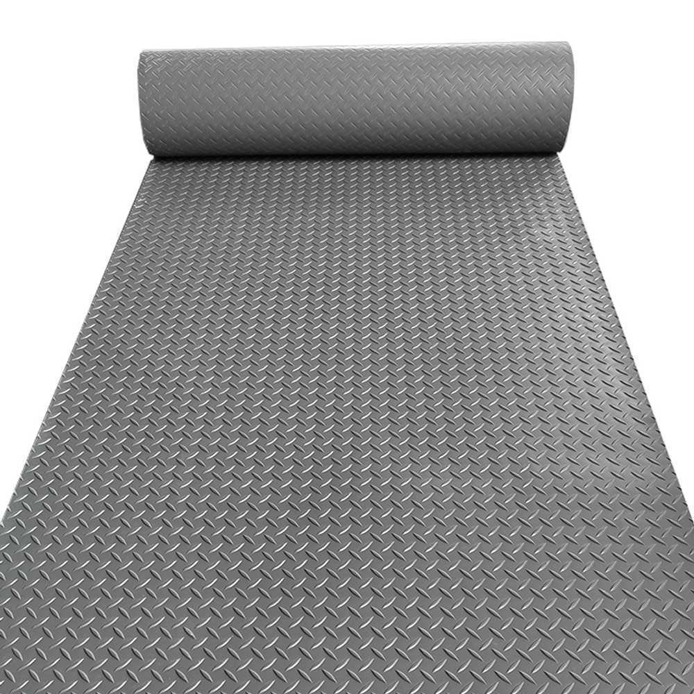 PVC 고무 매트 바닥 방수 미끄럼 방지 공장 데크 1.2m x 14m - 상품 이미지