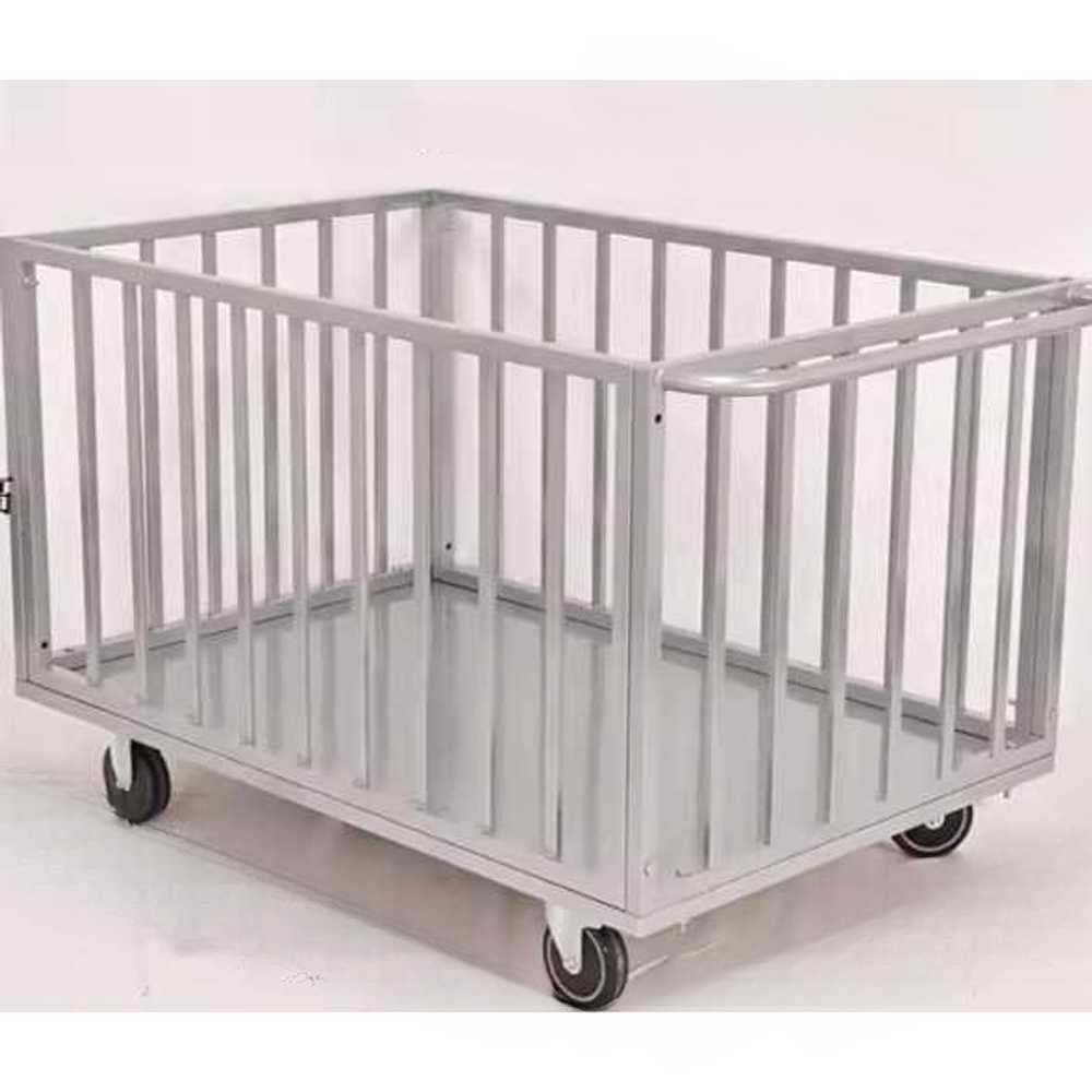 롤테이너 운반카트 중량 매쉬 파레트 바스켓 트롤리 120x80x62 - 상품 이미지