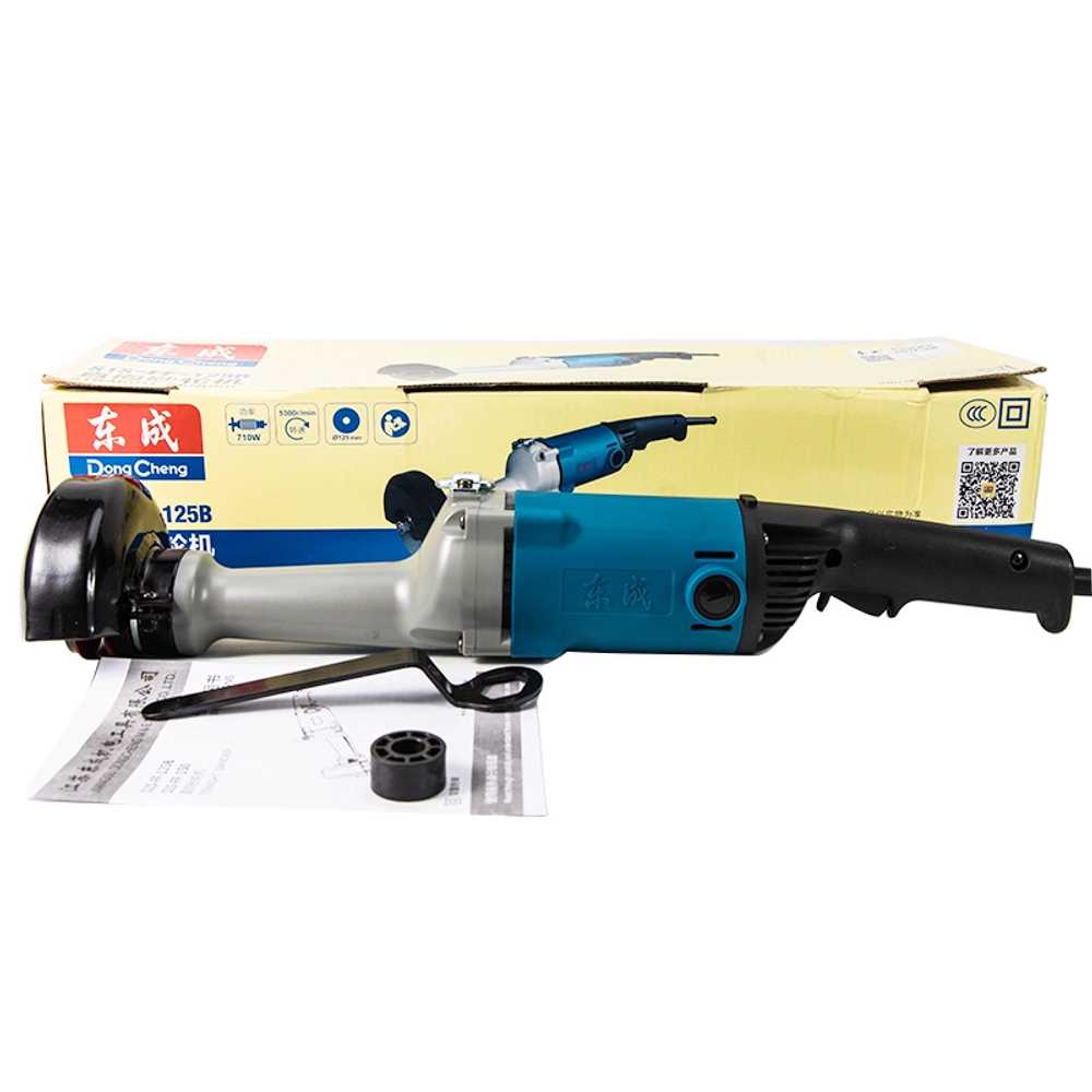 전동그라인더 핸드 앵글 컷팅 연마 공구 S1S-FF-125B 710w 이미지 6