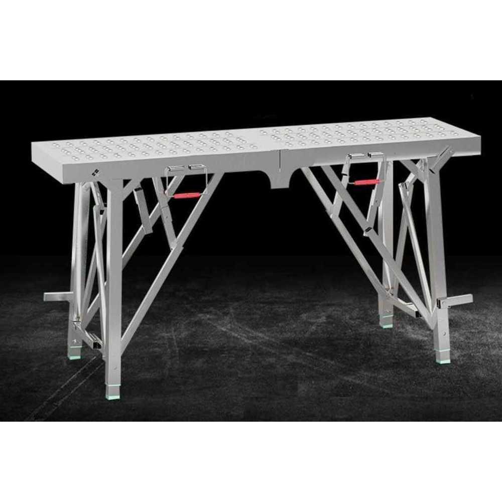 리프팅 우마 사다리 접이식 말비계 타일 도배 작업대 120x25 - 상품 이미지