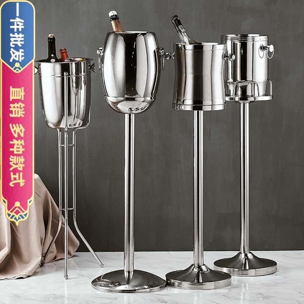 와인 칠러 아이스 맥주 양주 샴페인 쿨러 스텐 얼음통 A - 상세 이미지 2