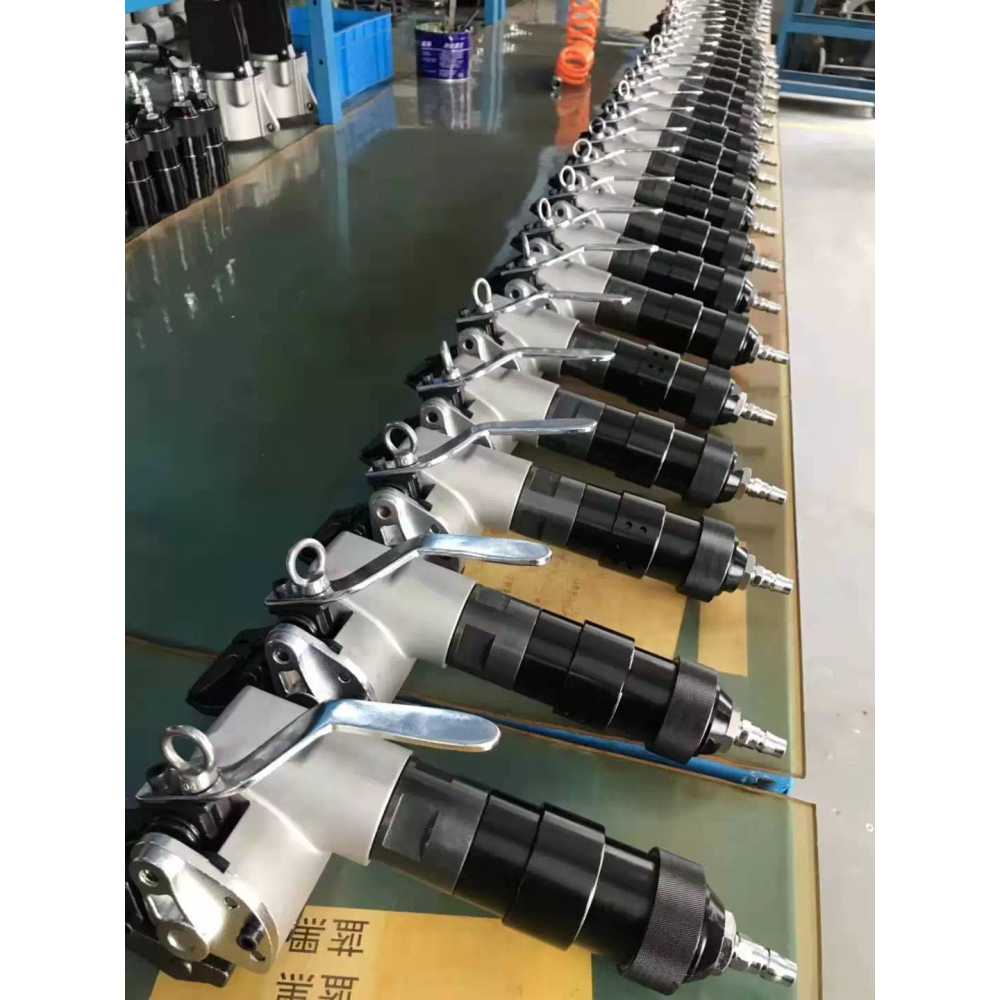 공압 스틸 밴딩기 철끈 스트랩 밴드 텐셔너 조임기 32mm - 상세 이미지 4